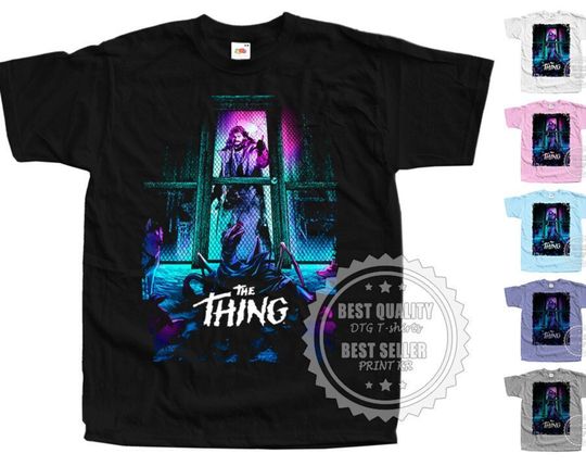 Discover The Thing V40 Horror Poster T SHIRT