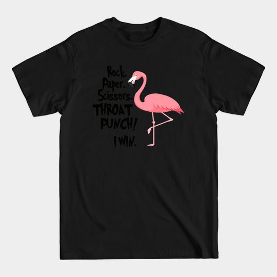 Discover Rock Paper Scissors Throat Punch I win - Rock Paper Scissors Throat Punch I Win - T-Shirt
