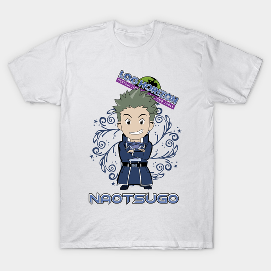 Discover Log Horizon Chibi Cute Naotsugu - Log Horizon Anime - T-Shirt