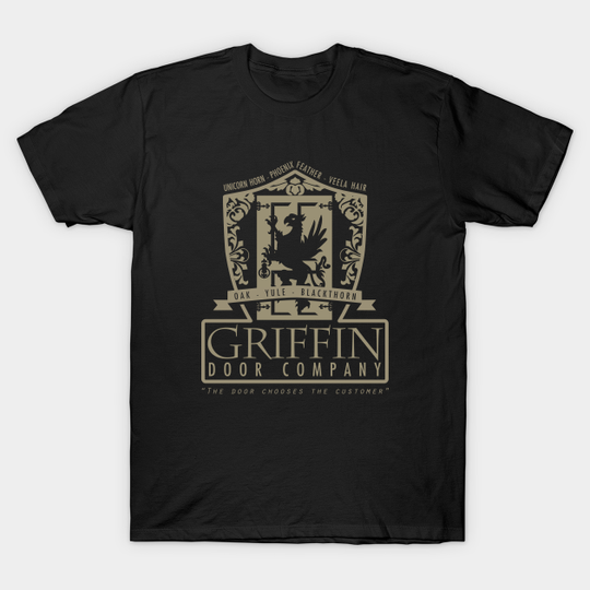 Discover Griffin Door Company - Gryffindor - T-Shirt