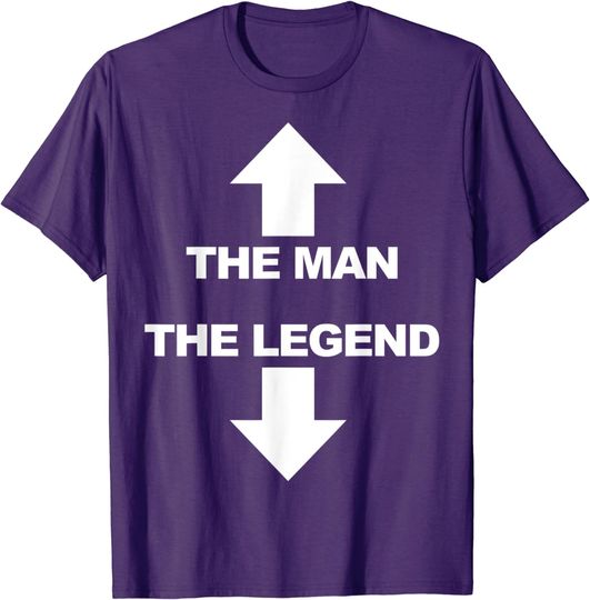 Discover The man the legend Funny Adult Humor The man the legend T-Shirt