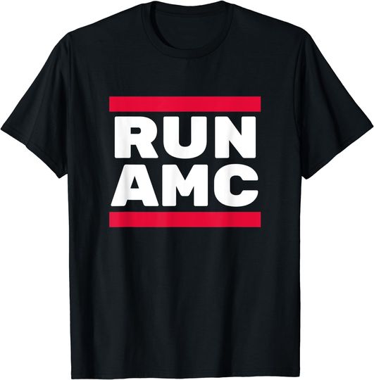 Discover RUN AMC Stock Market Investing T-Shirt