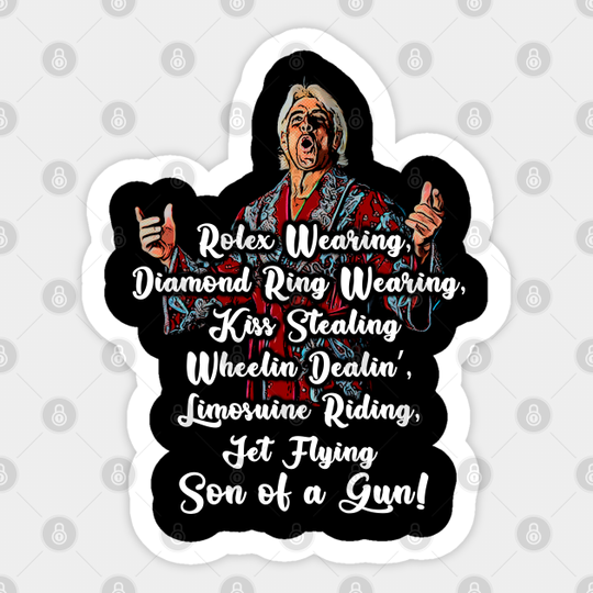 Discover Ric Flair - Ric Flair - Sticker