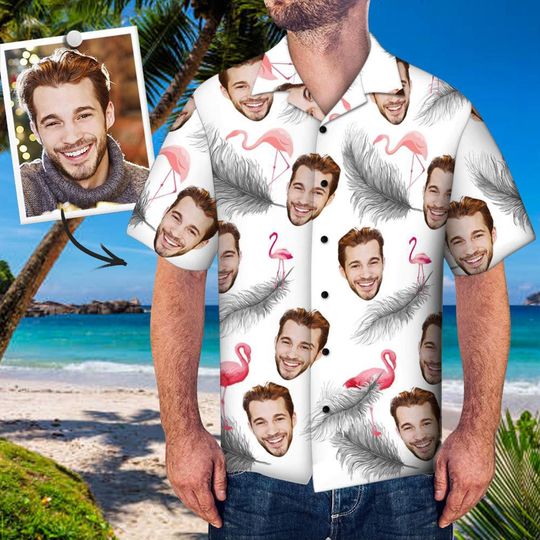 Discover Custom Hawaiian Shirt with Flamingos
