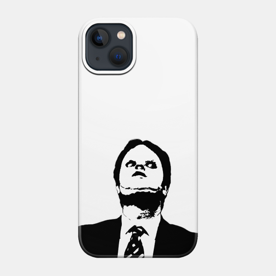 Discover Dwight Wearing CPR Dummy Face Mask Funny Office Fan Art - Dwight Schrute - Phone Case