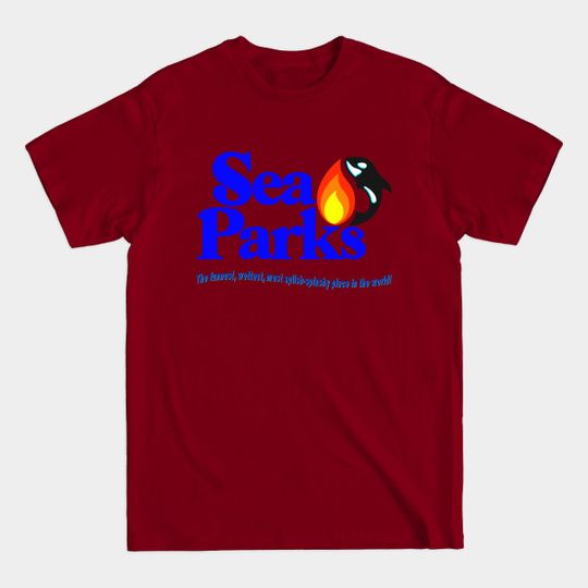 Discover At a Sea Parks?! - The It Crowd - T-Shirt