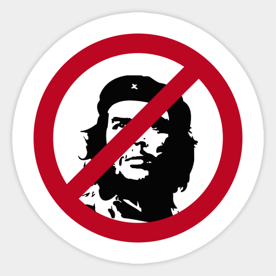 Discover Anti Che Guevara - Anti Che Guevara - Sticker