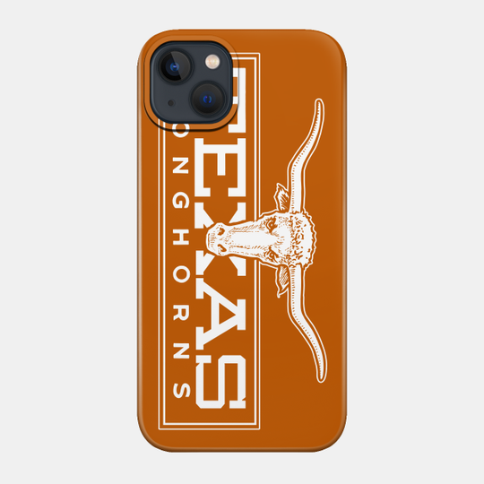 Discover Vintage horizontal Longhorn logo - Texas Longhorns - Phone Case