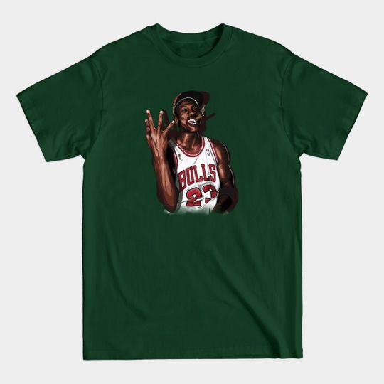 Discover Vintage Michael Jordan Three Peat - Vintage Michael Jordan Three Peat - T-Shirt