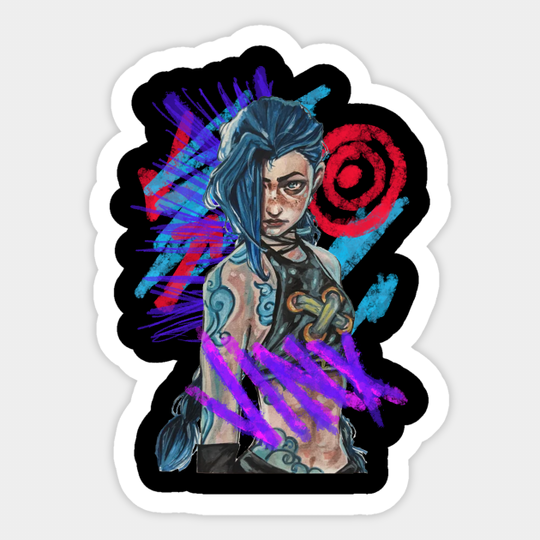 Discover arcane jinx - Arcane Jinx - Sticker