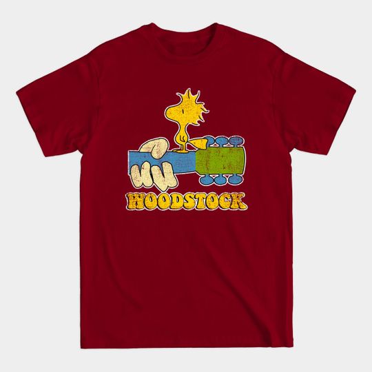 Discover Woodstock, distressed - Woodstock - T-Shirt