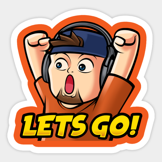 Discover Lets Go! Emote - Lets Go - Sticker