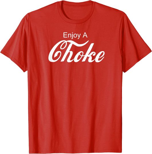 Discover Enjoy A Choke Funny Jiu Jitsu MMA T-Shirt