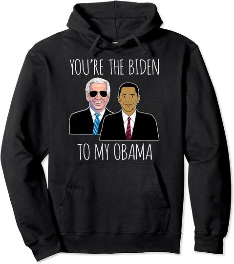 Discover Obama Biden Friendship Gift Democrat Barack Joe Political Pullover Hoodie