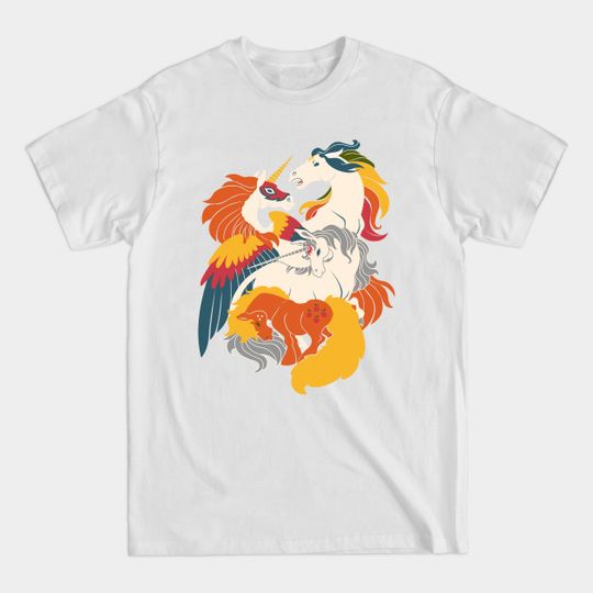 Discover Four Horses of the Nostalgialypse - Unicorn - T-Shirt
