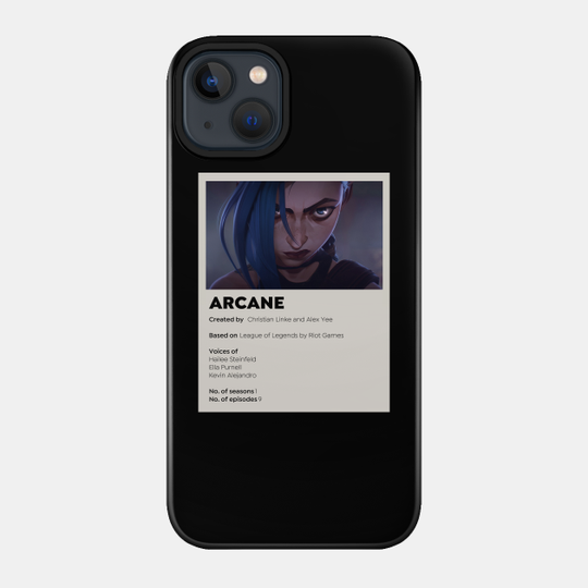Discover Arcane TV Series Poster - League Of Legends - Phone Case