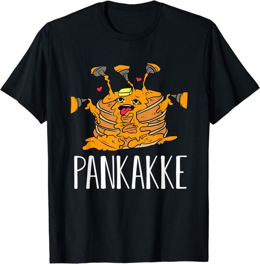 Discover Pankakke T-Shirt Pankakke Pancake Maple Syrup Funny Sarcastic Naughty Food