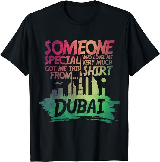 Discover Dubai Skyline Gift Souvenir T-Shirt