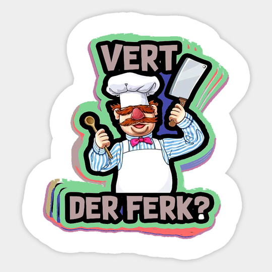 Discover vert der ferk fulcolor - Vert Der Ferk - Sticker