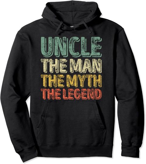 Discover Uncle The Man The Myth The Legend Shirt Christmas Gift Pullover Hoodie