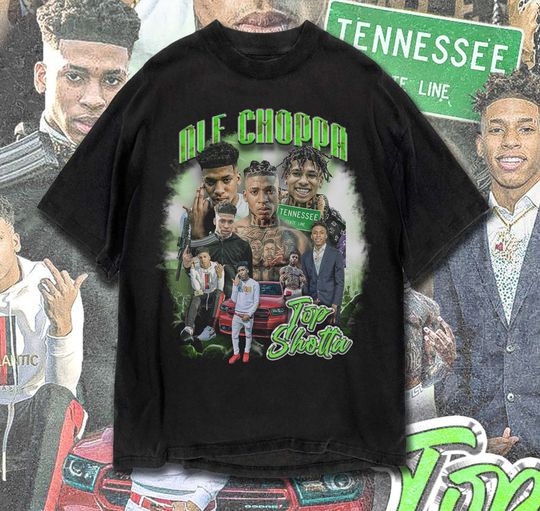 Discover Rap Tees Nle Choppa Top Shotta T-shirt