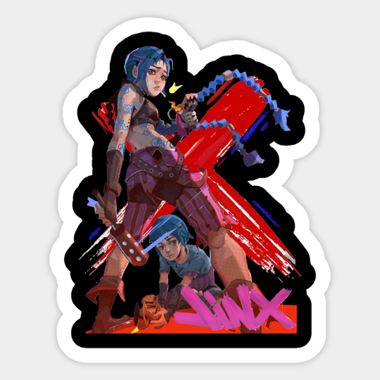 Discover arcane jinx - Arcane Jinx - Sticker