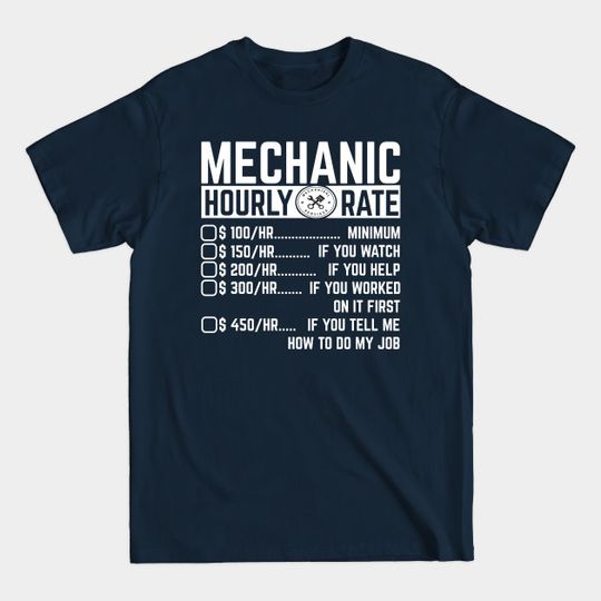 Discover Funny Mechanic Design Perfect For all Mechanics - Mechanic - T-Shirt