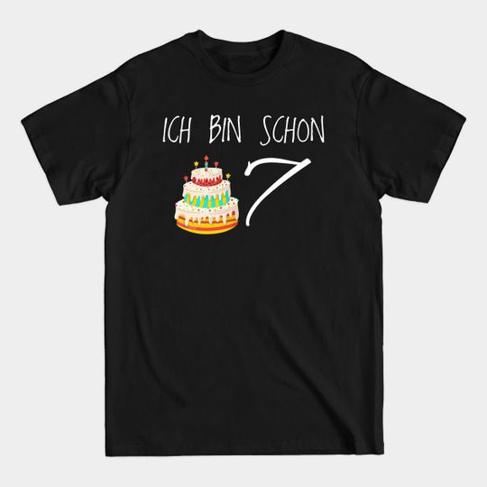 Discover Children's birthday 7 years gift t-shirt - Birthday - T-Shirt