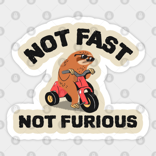 Discover Funny sloth design illustration - Funny Sloth - Sticker