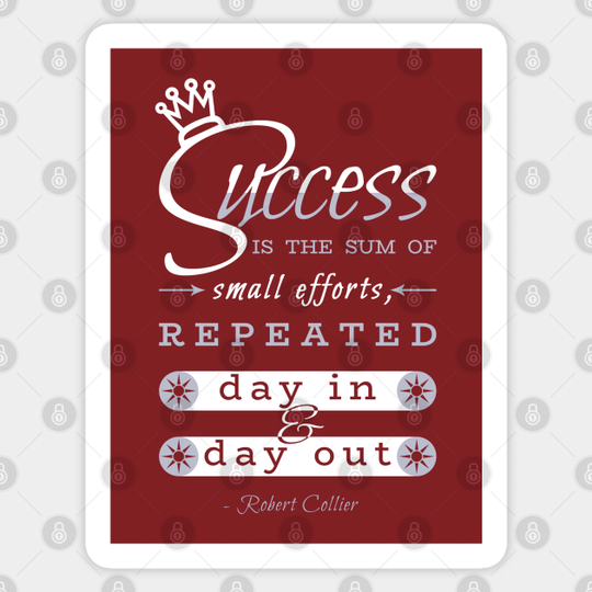 Discover Success Quote - Motivational / Inspirational - Success Quote - Sticker