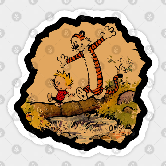 Discover Calvin and Hobbes - Calvin And Hobbes - Sticker