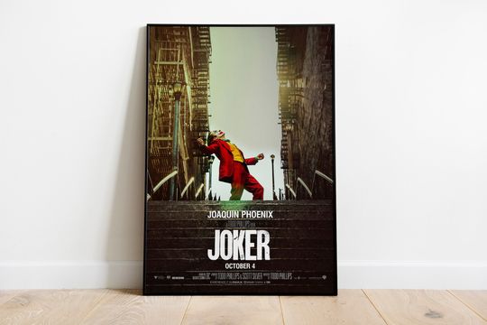 Discover Joker Movie Premium Matte Paper Poster, Classroom Movie Art Exhibition Poster