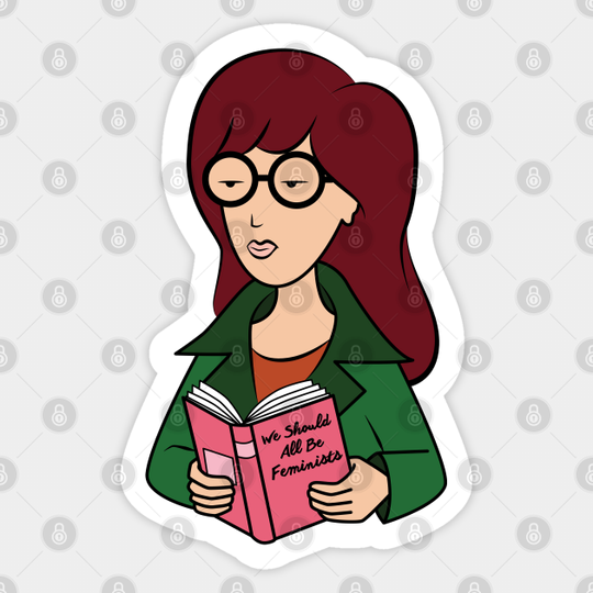 Discover We Should All Be Feminists - Daria - Sticker
