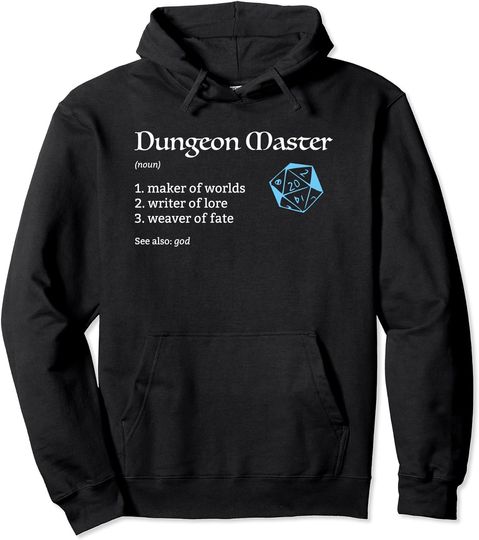 Discover Dungeon and Master  Definition Dungeons and RPG Dragons Pullover Hoodie