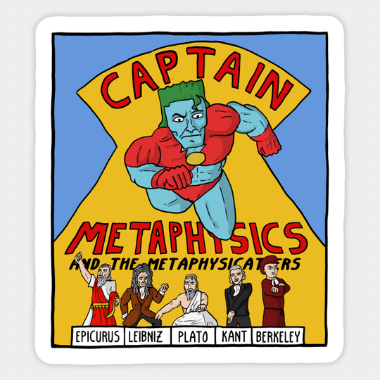 Discover Captain Metaphysics - Captainplanet - Sticker