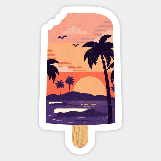 Discover Sweet Heat - Beach - Sticker