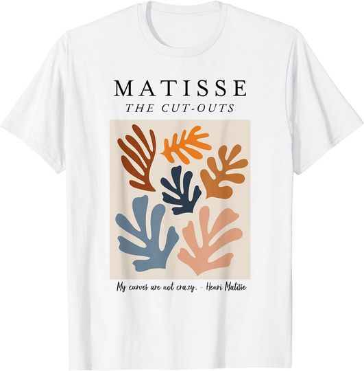 Discover Henri Matisse cut outs Artwork art lover T-Shirt