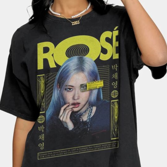 Discover BLACKPINK Rose Shirt, Park Cheayoung Shirt