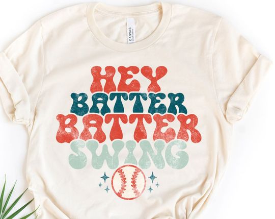 Discover Hey Batter Batter Swing Ballpark Shirt
