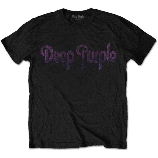 Discover Deep Purple Unisex Tee: Vintage Logo