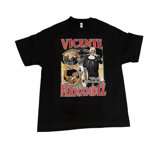 Discover Vicente Fernandez El Rey De Las Rancheras T-Shirt