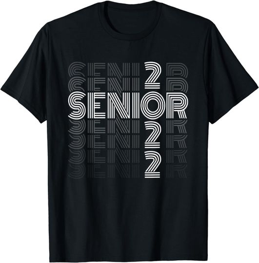 Discover 2022 Senior of 22 Girls Boys Women Men Graduation Class 2022 T-Shirt