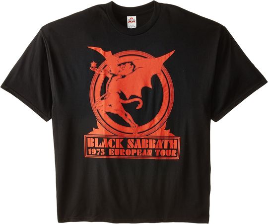 Discover Men's Black Sabbath Europe '75 T Shirt