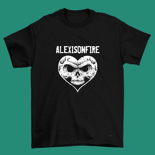 Discover Alexisonfire Hard Rock Band logo Black Tee Shirt