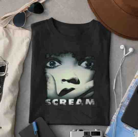 Discover Scream movie t-shirt