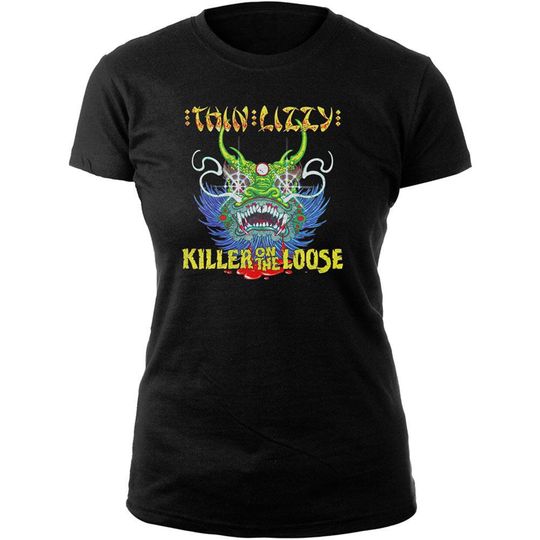 Discover Thin Lizzy Ladies Tee: Killer Lady