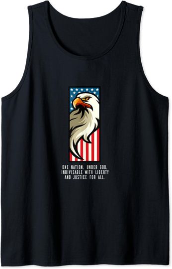 Discover One Nation Under God Tank Top