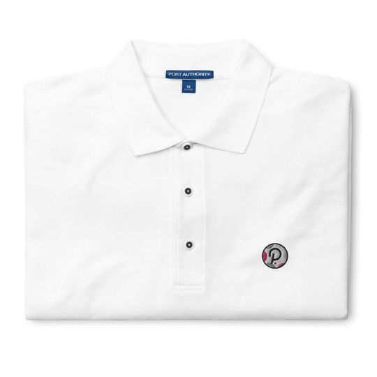 Discover PolkdaDot P Embroidered Polo Shirt