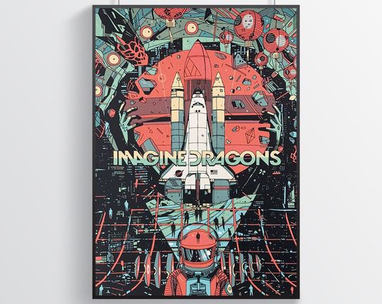 Discover Imagine Dragons Music Poster