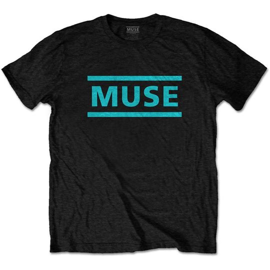 Discover Muse Unisex Tee: Light Blue Logo